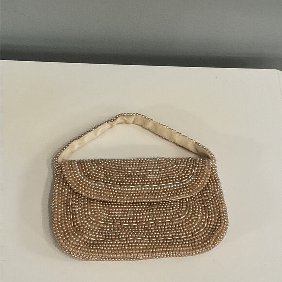 Reina Beaded Clutch Purse Handbag - Picture 2 of 4